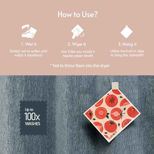 Reusable Paper Towels (8 Count)