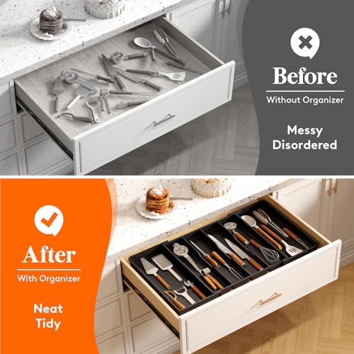 Utensil Organizer for Kitchen Drawers