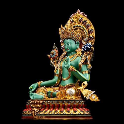Handmade Copper Buddha Statue Indoor