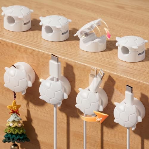Rotatable Cable Clips (8 Count)