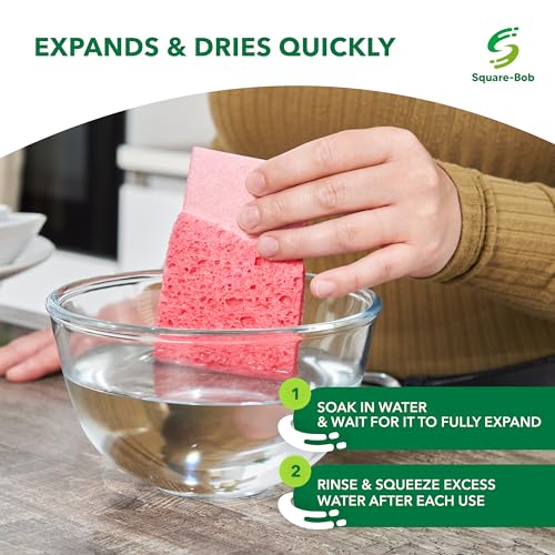 Compressed Non Scratch Kitchen Sponges (36 Count)