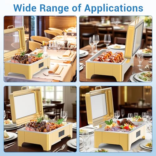 Roll Top Chafing Dish for Buffet