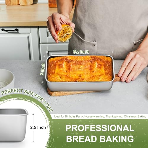 Loaf Pan 9 x 5 Inch Stainless Steel Bread Pan