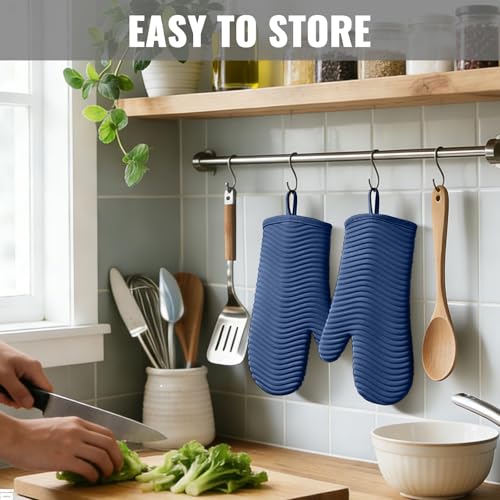 Silicone Oven Mitts (2 Count)