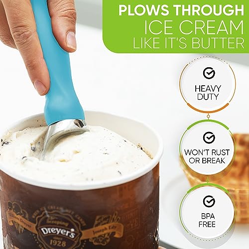 Heavy Duty Metal Ice Cream Scoop w