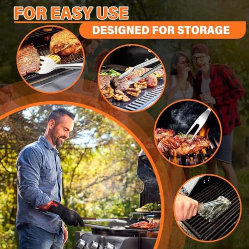 4PCS Grilling Accessories Set