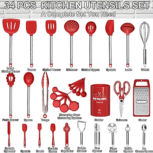 Kitchen Utensils Set (34 Count)
