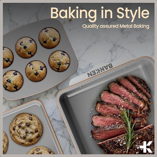 Bakken 8 Piece Stackable Bakeware Set