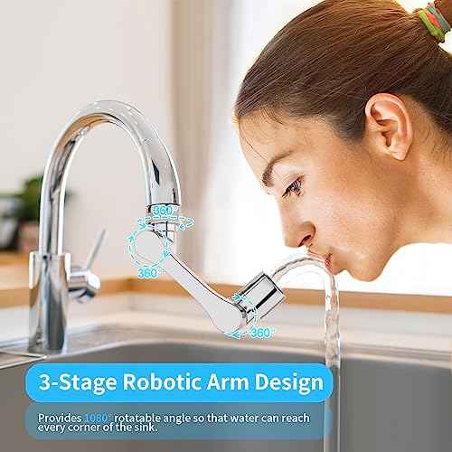 1080° Swivel Faucet Extender (4 Count)