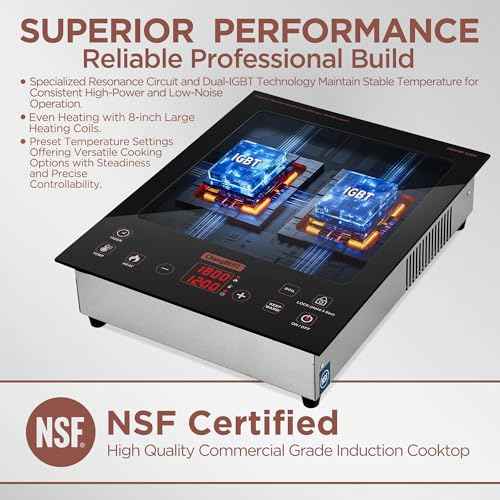 Built in & Countertop Induction Cooktop