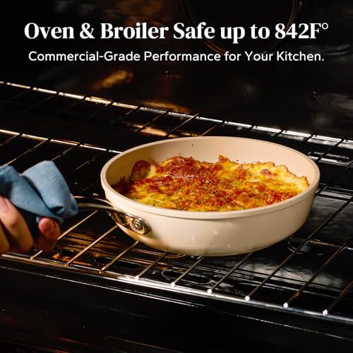 Ceramic Frying Pans (4 Count)