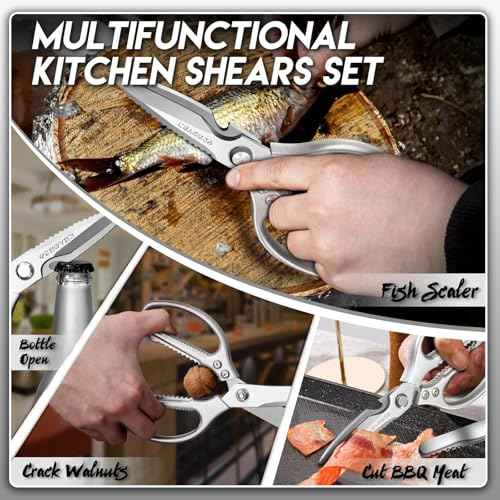 Kitchen Scissors Shears Set (2 Count)