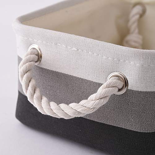 Small Storage Baskets for Shelves (6 Count)