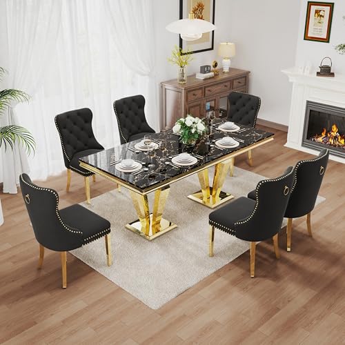 7 Piece Luxury Dining Room Set