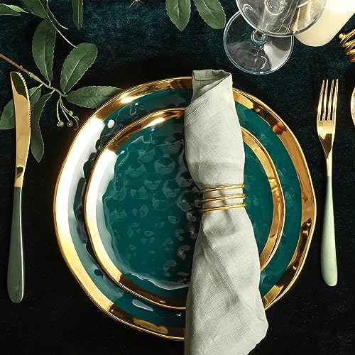Florian Modern Porcelain Dish Set (8 Count)