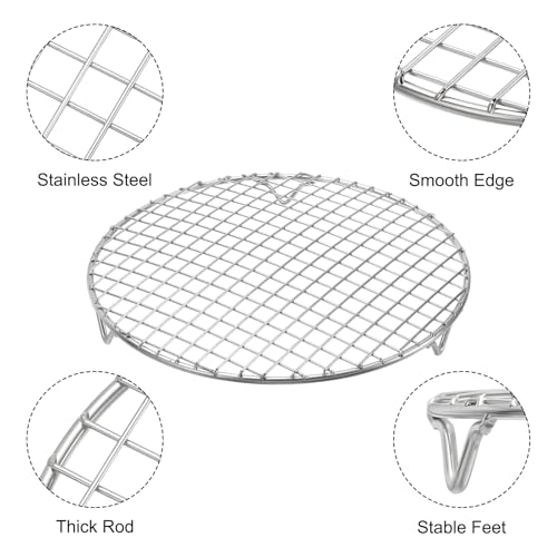 Round Cooking Rack with Legs