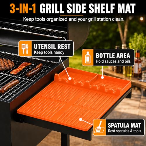 Silicone Griddle Tool Mat for Blackstone and Weber