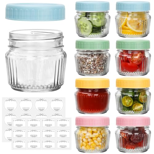 Glass Regular Mouth Mason Jars (8 Count)
