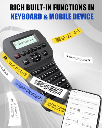 LM1600 Label Maker Machine with