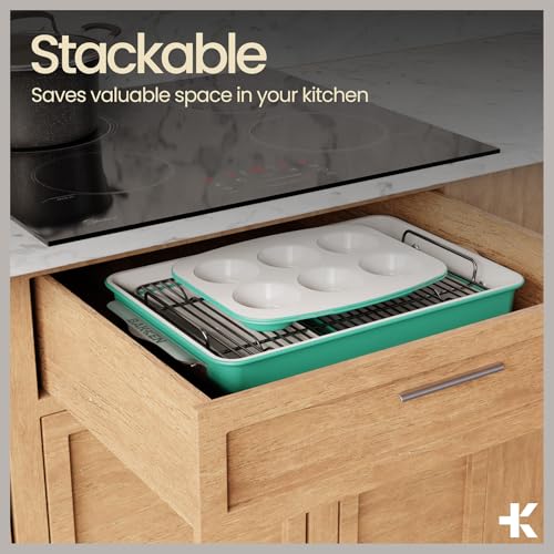 Bakken 8 Piece Stackable Bakeware Set