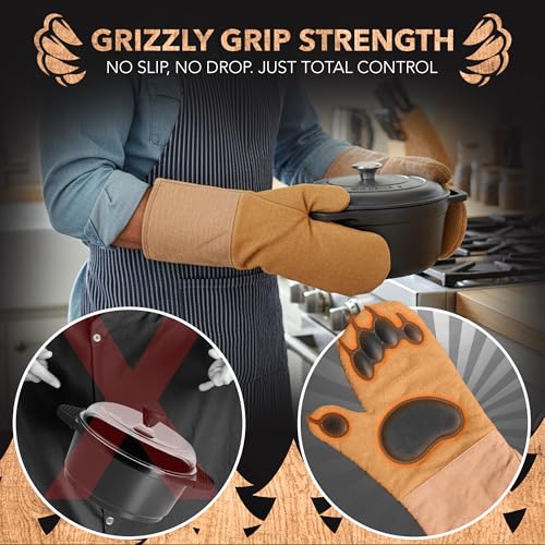 Bear Paw Oven Mitts (2 Count)