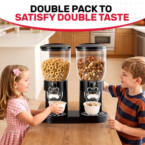 Dual Control Cereal Dispenser Countertop
