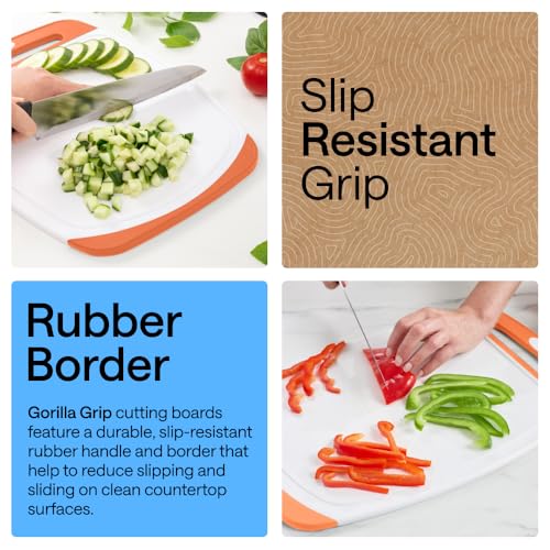 BPA Free Reversible Cutting Board (3 Count)