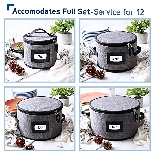 Fine China Storage Containers Hard Shell 5 Piece Set