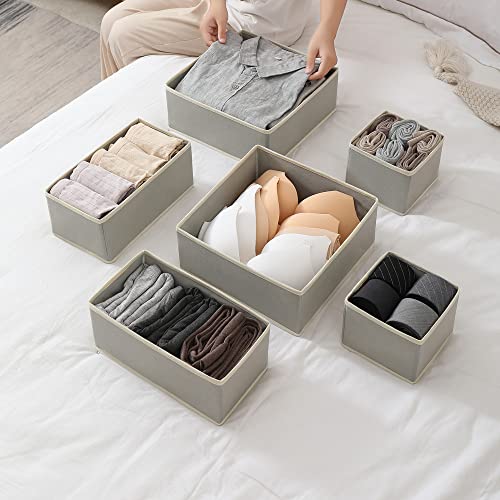 12 Pack Drawer Organizer Clothes (12 Count)
