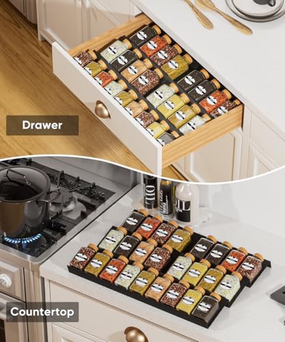 Spice Drawer Organizer (6 Count)