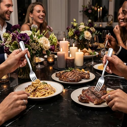 100 Piece Silver Plastic Forks (100 Count)