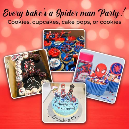 Spiderman Sprinkles for Cake (4 Ounce)