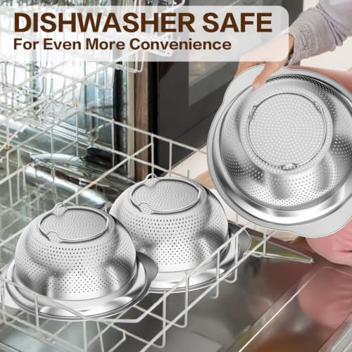 Colander Stainless Steel Colander for Kitchen