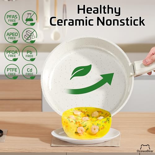 23 Pcs Pots and Pans Set Non Stick