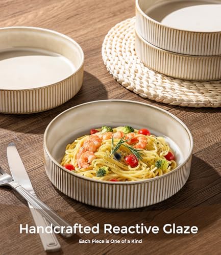 7.5 Inch Pasta Bowls Set of 4 (4 Count)