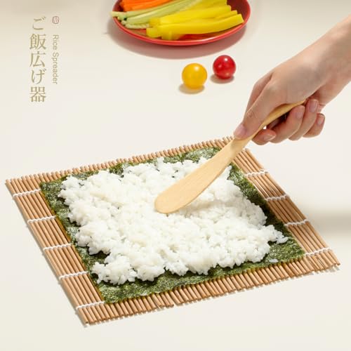 Bamboo Sushi Making Kit 9 in 1 for Sushi Beginners