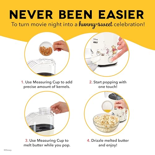 Disney Dash Winnie the Pooh Fresh Pop Popcorn Maker