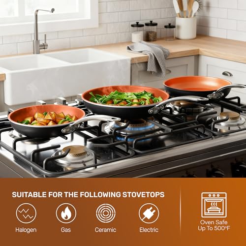 12.5 Large Frying Pans Nonstick
