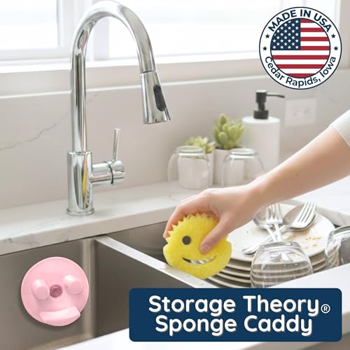 BeraTek Scrub Daddy Caddy Organizer for Sink