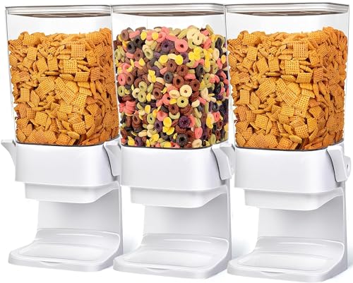 Cereal Dispenser Countertop 3pcs (3 Count)