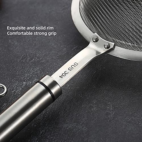 304 Stainless Steel Fine Mesh Strainers for Kitchen