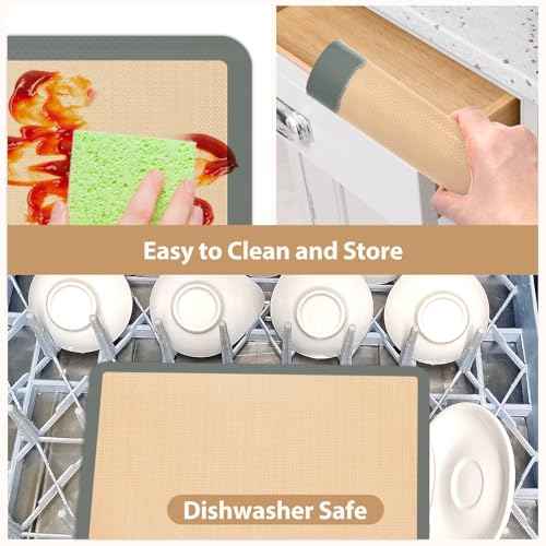 Silicone Baking Mat Set of 6 (6 Count)