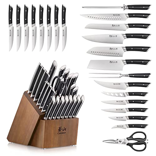 HELENA Series German Steel Forged Knife Block Set