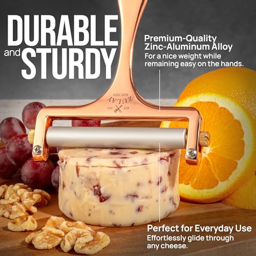 Zulay Adjustable Cheese Slicer