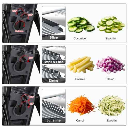 Safe Mandoline Slicer for Kitchen