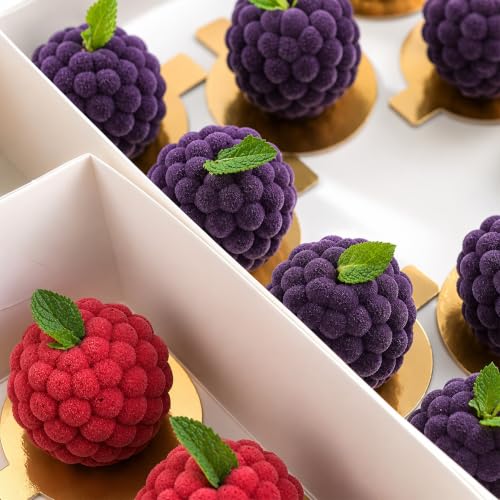 3D Raspberry Silicone Mold for Baking Mousse Cake
