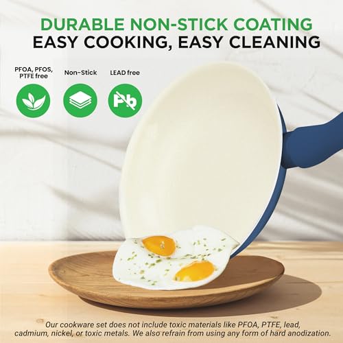 54 Piece Professional Grade Complete Home Kitchen Cookware Set
