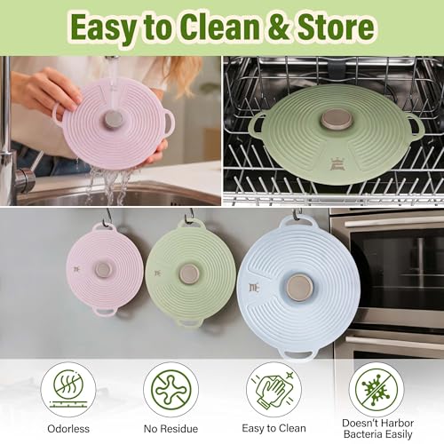 Silicone Lids for Bowl 3 Pack (3 Count)