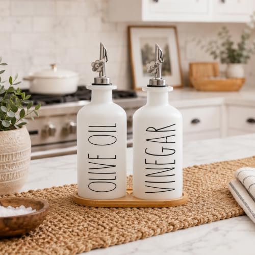 Premium Olive Oil Dispenser for Kitchen (2 Count)