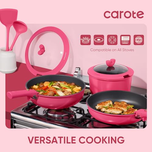 15pcs Pots and Pans Set Non Stick